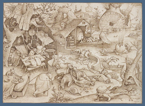 The Seven Deadly Sins, or The Vices: Desidia (Sloth)