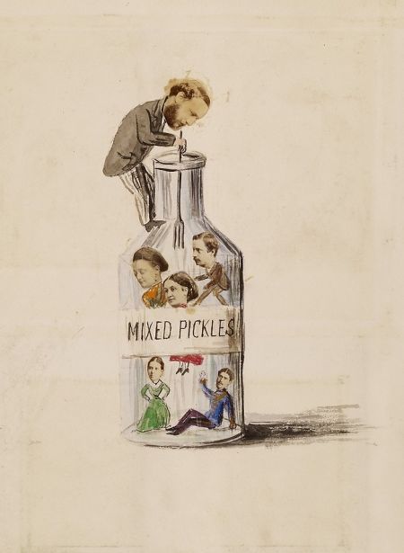 Detail from "Mixed Pickles," from the <i>Westmorland Album</i>