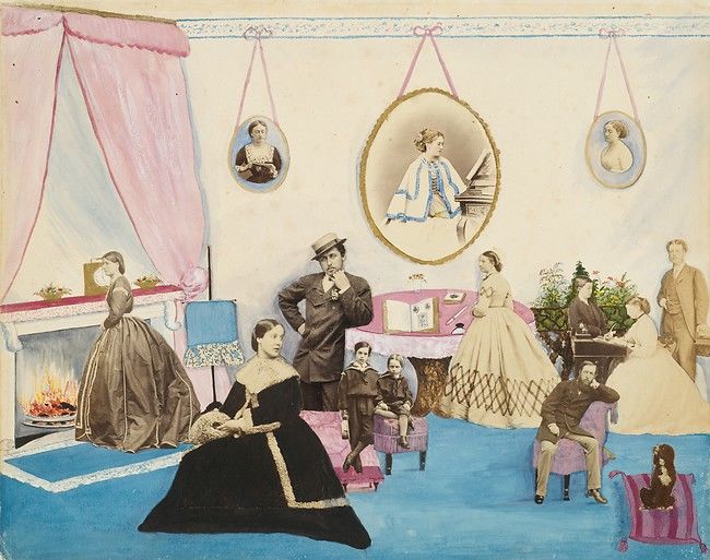 アート・デザイン・音楽 The Art of Victorian Photocollage Playing with Pictures: The Art of Victorian Photocollage - The