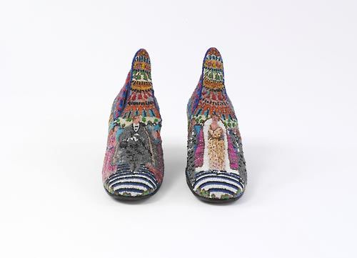 "Le Bal" Shoes Worn by Denise Poiret
