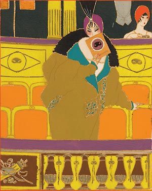 "<i>Serais-je en avance?</i>" from <i>Gazette du bon ton</i>