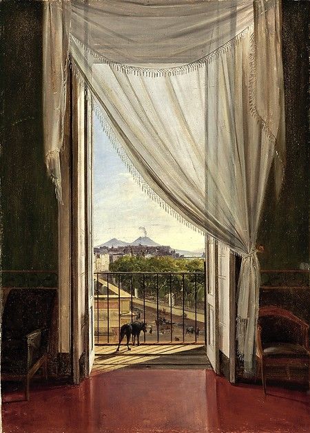 A View of Naples through a Window