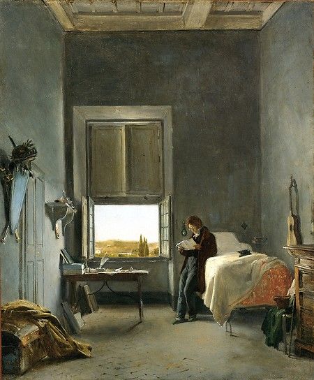 The Artist in His Room at the Villa Medici, Rome