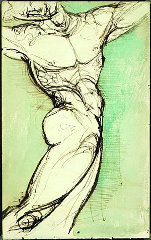 Nude Male Figure