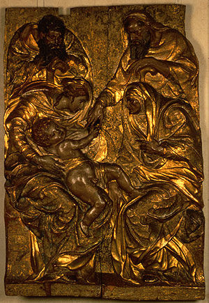 The Holy Family with Saints Anne and Joachim