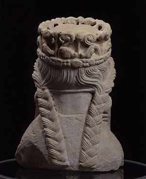 Crowned Bust of a Woman