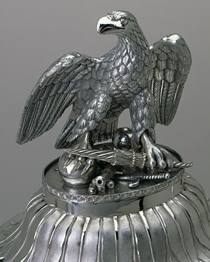 Urn Presented to Isaac Hull (detail)