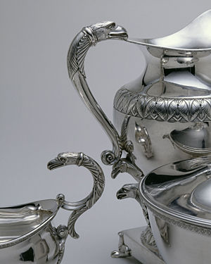 Table Service Presented to John Rodgers (detail)