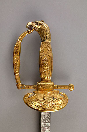 Sword Presented to Henry Ballard (detail)