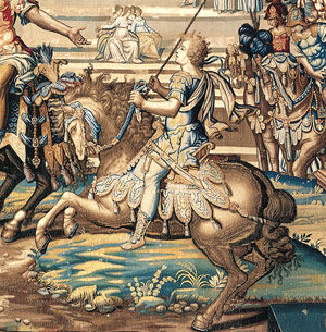 The Riding Lesson (detail)