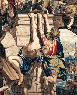 The Battle of the Milvian Bridge (detail)