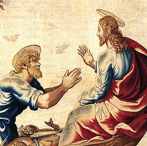 The Miraculous Draft of Fishes (detail)