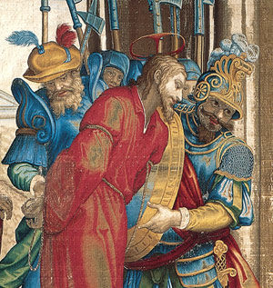 Christ before Herod (detail)