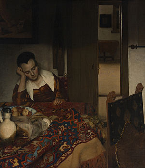 A Maid Asleep
