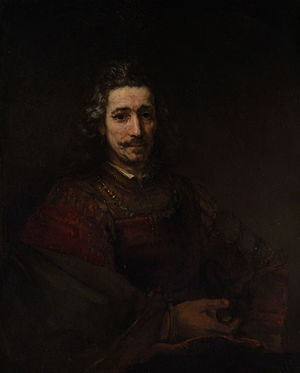 Man with a Magnifying Glass