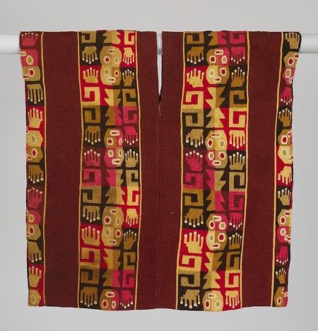 Child's Tunic with Faces and Hands