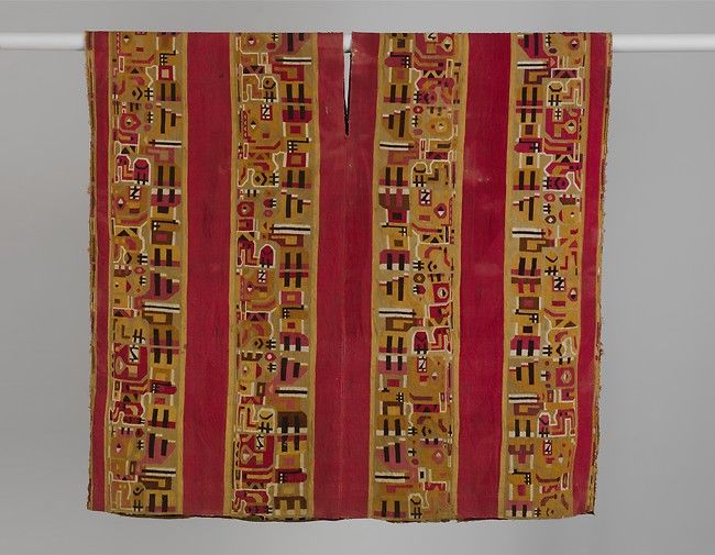 Tunic with Animal-Headed Staff Bearers