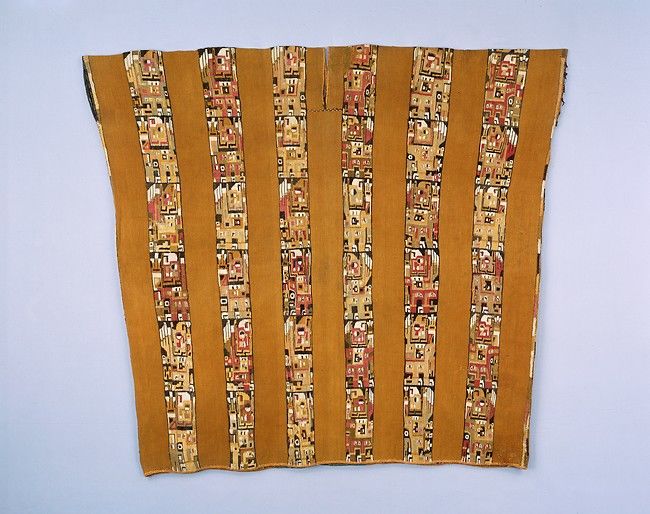 Shaped Tunic with Bird-Headed Attendants