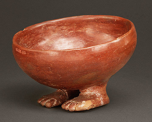 Bowl with Human Feet