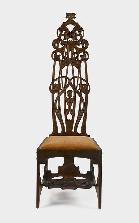 Tall-Back Chair from the Rohlfs Home