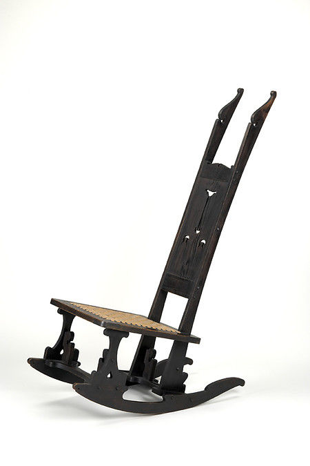 Tall-Back Rocking Chair