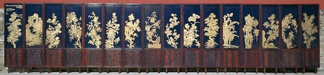 Screen of Sixteen Double-Sided Panels