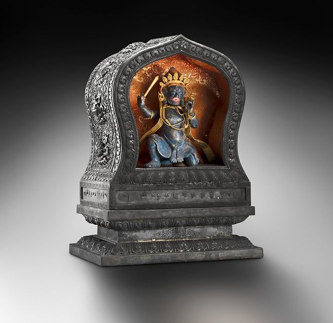 Shrine and Statue of Jingang (<i>Vajrayaksk</i>)