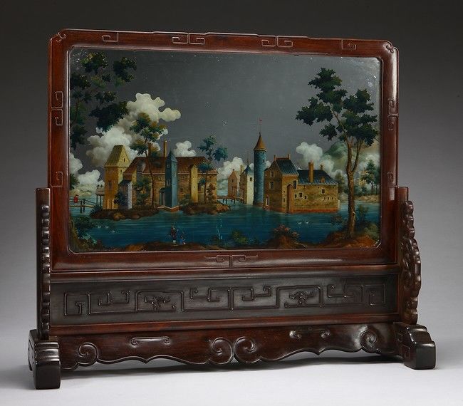 Pair of Table Screens