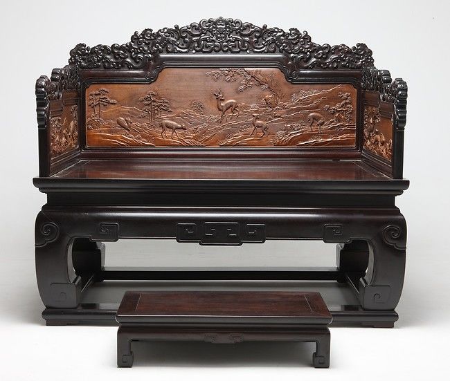 Throne with Footstool
