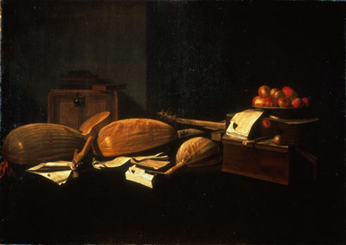 Still Life with Musical Instruments