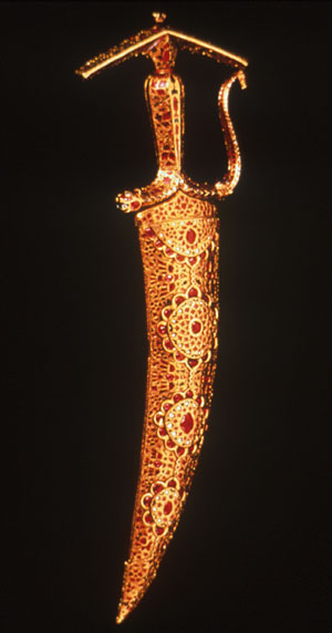 Dagger and scabbard