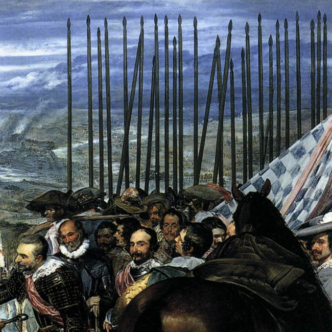 Detail from Surrender of Breda