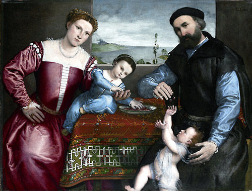 Giovanni della Volta with His Wife and Children