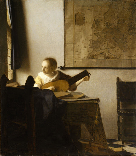Woman with a Lute