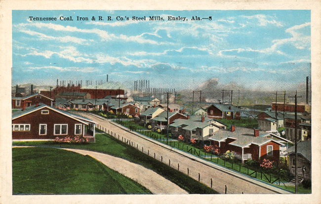 Tennessee Coal, Iron, & R. R. Co.'s Steel Mills, Ensley, Ala.
