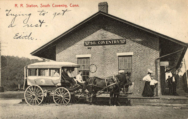 R. R. Station, South Coventry, Conn.