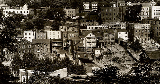 View of Ossining, New York
