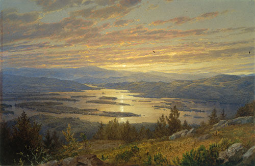 Lake Squam from Red Hill