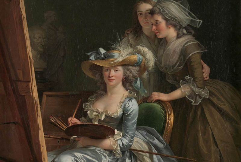 Painting by Adélaïde Labille-Guiard, 