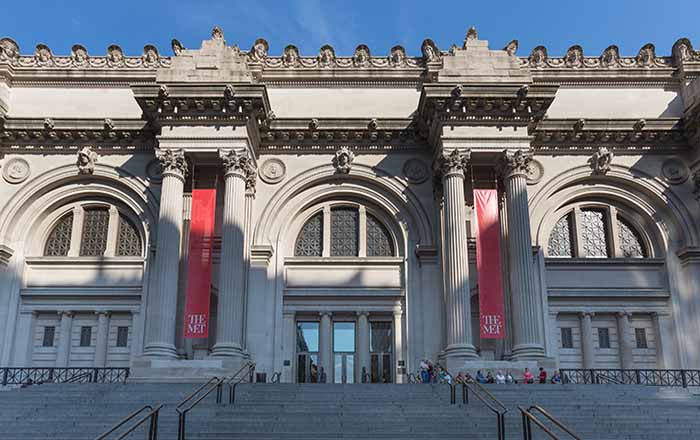 The front facade of The Met Fifth Avenue.