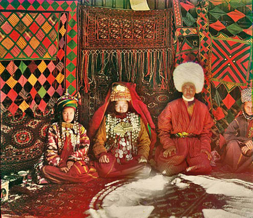 Turkmen family