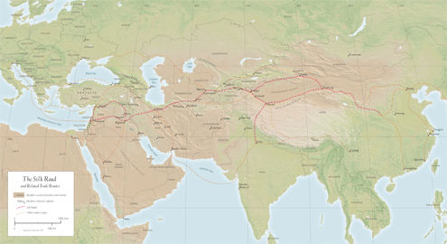 Art of the Islamic World Map 2