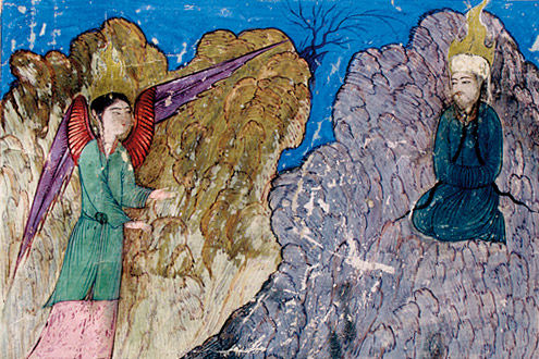 Prophet Muhammad meets the Angel of Death