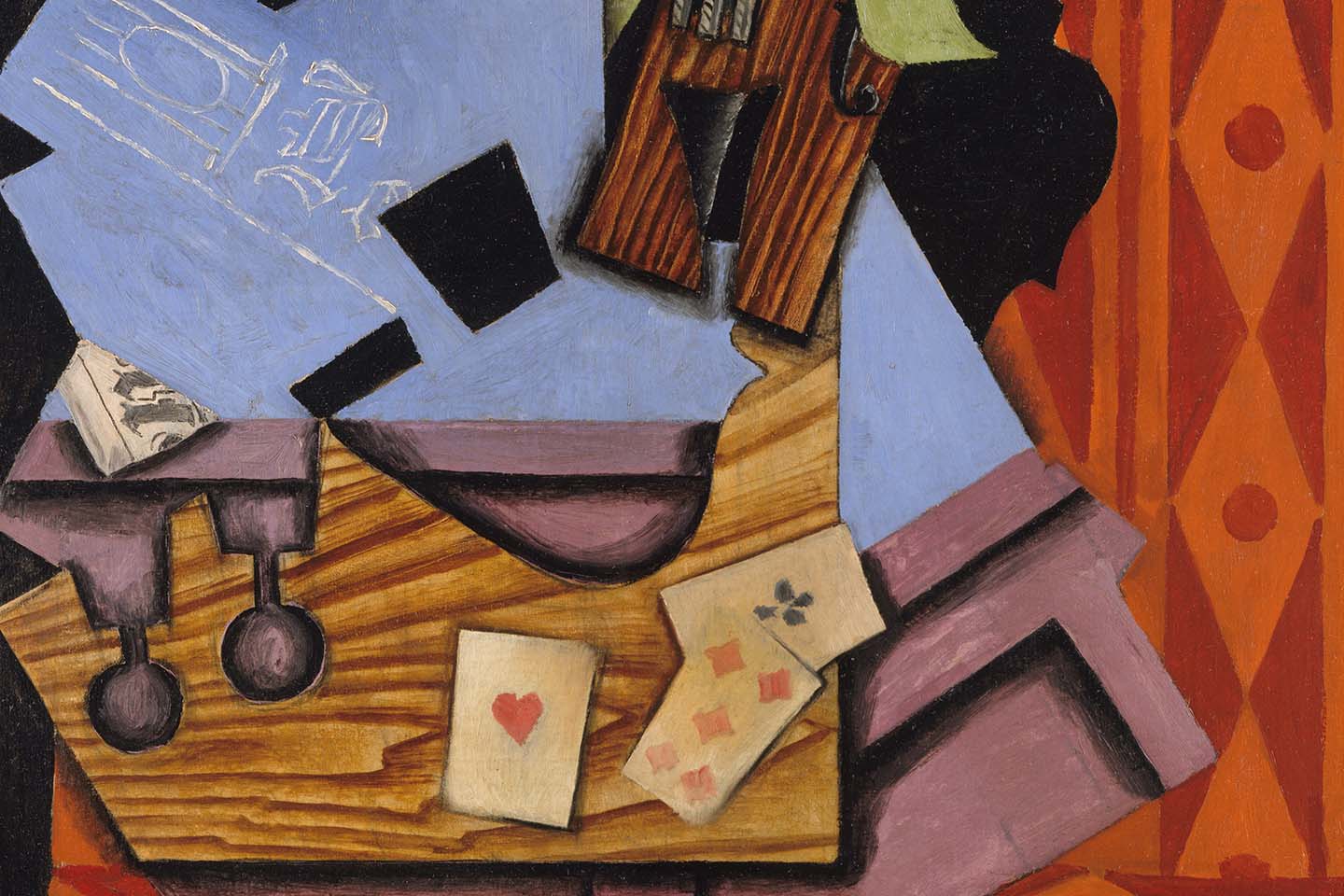 Juan Gris' cubist painting 