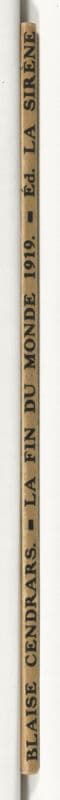 Thumbnail of 34: Spine of Book
