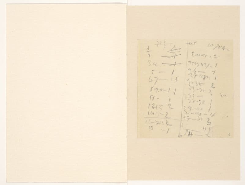 Thumbnail of 36: Cendrars’s Notes