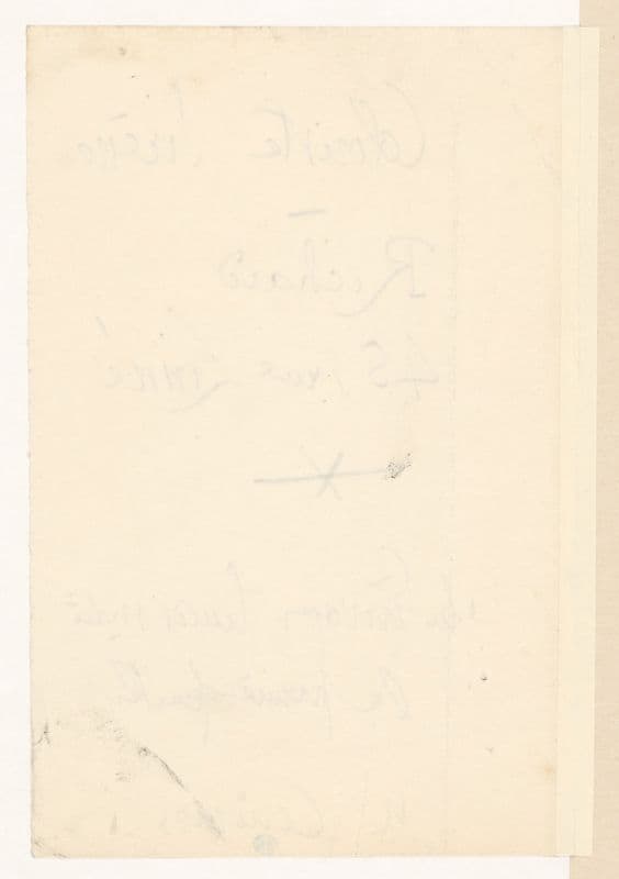 Thumbnail of 41: Cendrars’s Notes - Blank