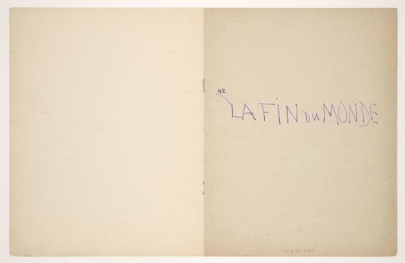 Thumbnail of 52: BnF Maquette – Half-Title Page
