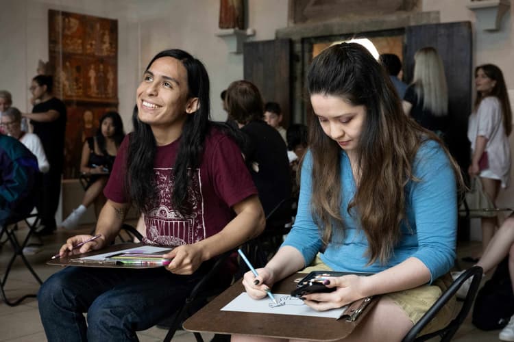 Image for Drop-in Drawing at The Met Cloisters