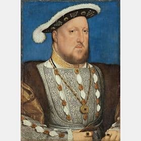 Portrait of Henry VIII by Hans Holbein the Younger